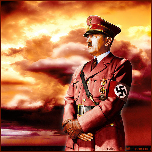 Hitler -  an evil man